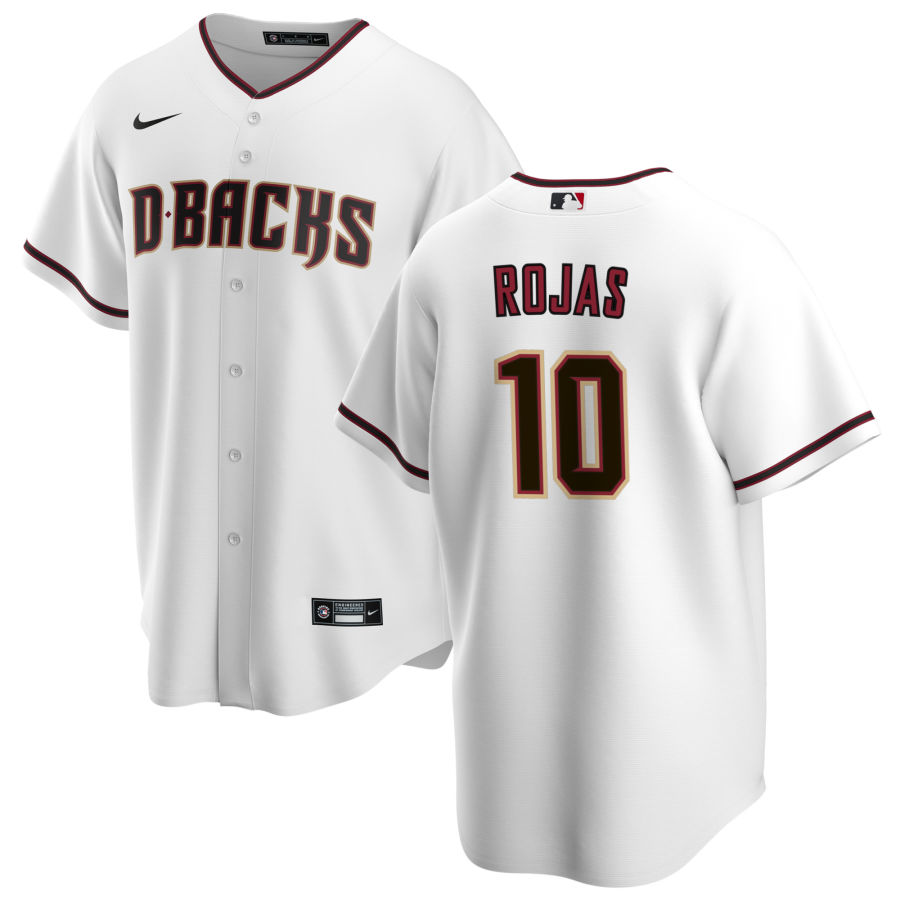 Nike Men #10 Josh Rojas Arizona Diamondbacks Baseball Jerseys Sale-White